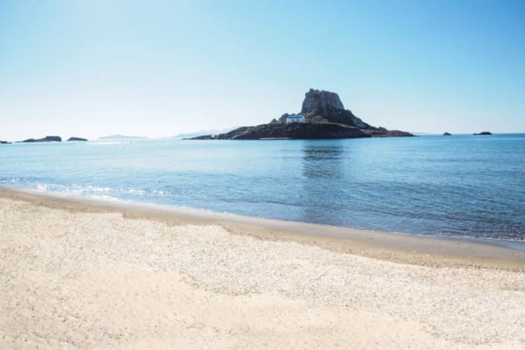 Ikos Aria Beach Area Island View